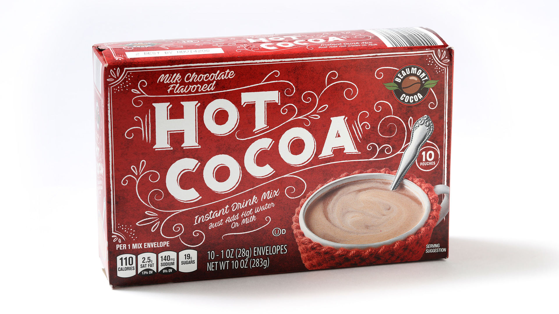 7. Aldi Milk Chocolate Flavored Hot Cocoa Instant Drink Mix
